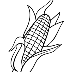 Corn coloring pages printable for free download