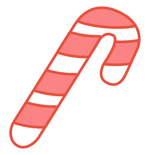 Candy cane christmas icon png svg design for t