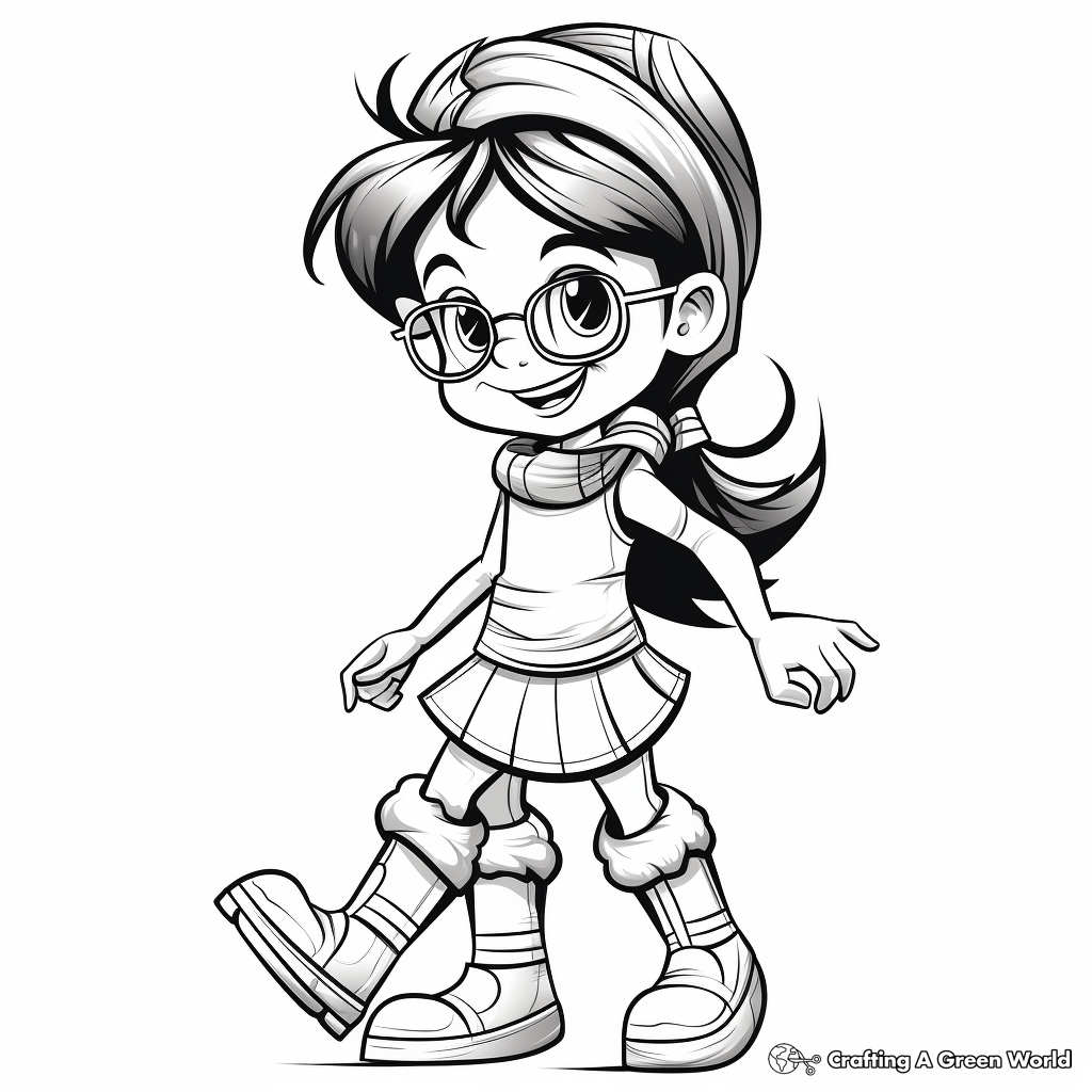 Stocking coloring pages