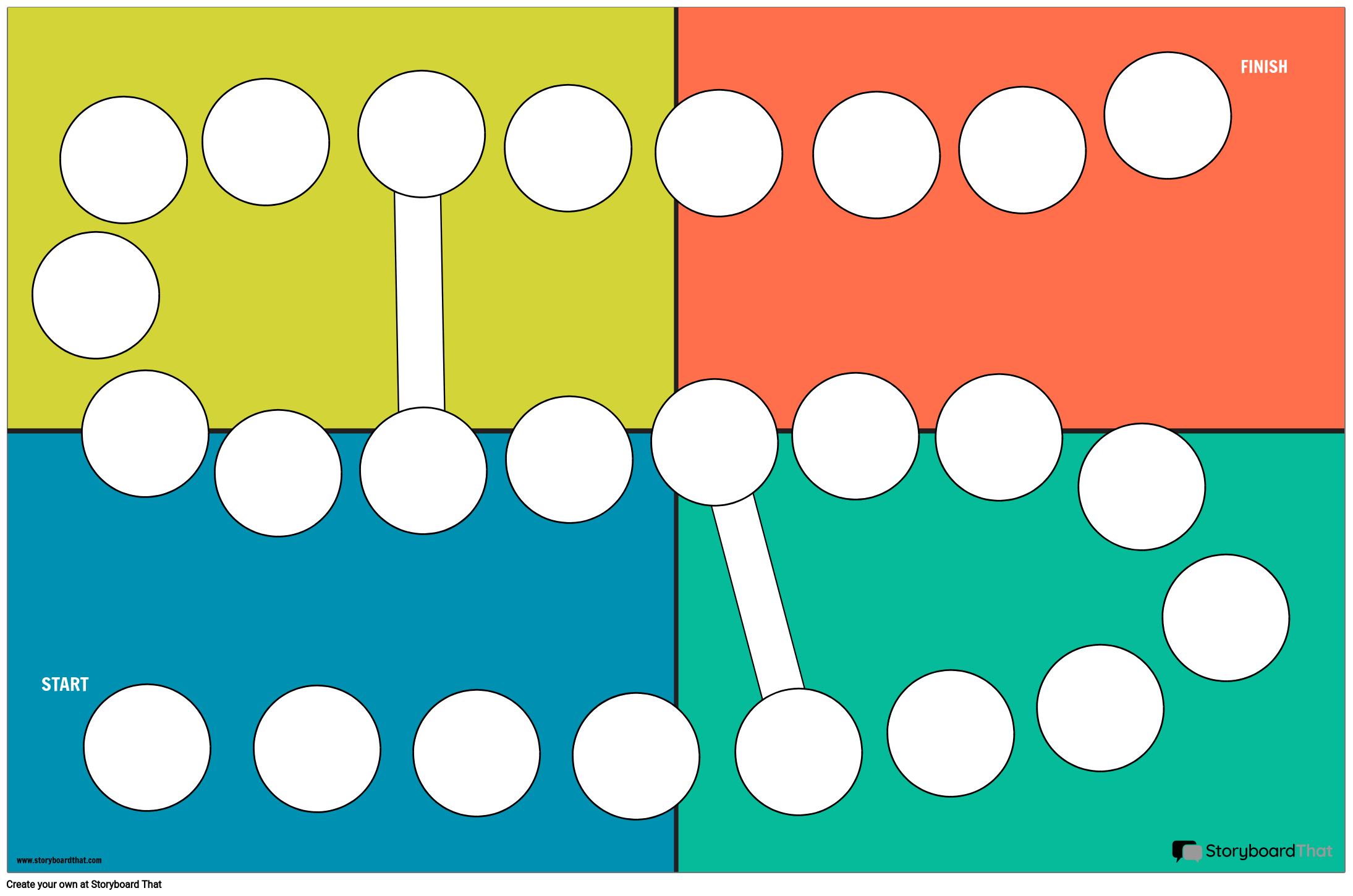 Board game templates make your own classroom game