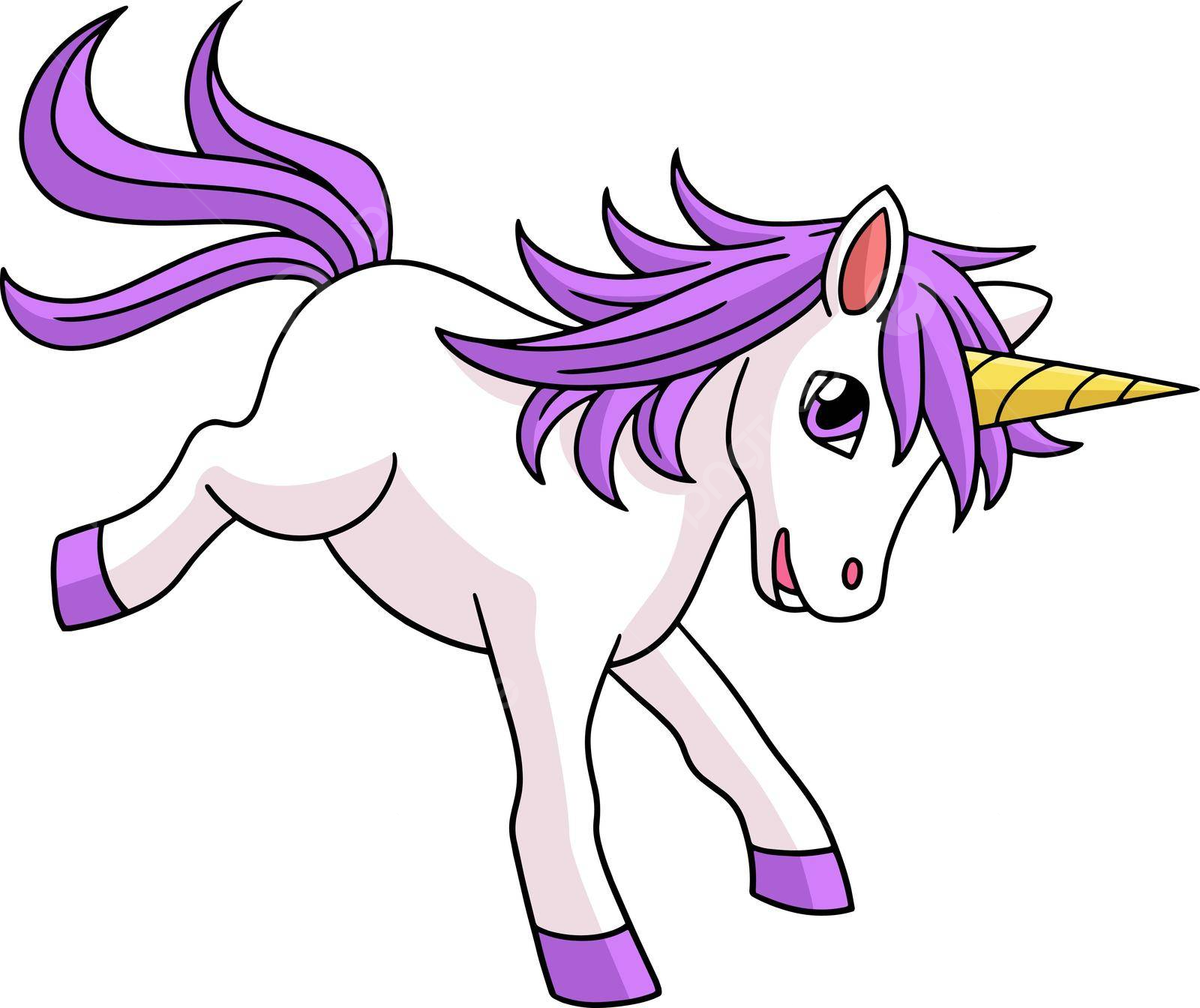 Unicorn in candy land cartoon colored clipart design clip art drawing vector design clip art drawing png and vector with transparent background for free download