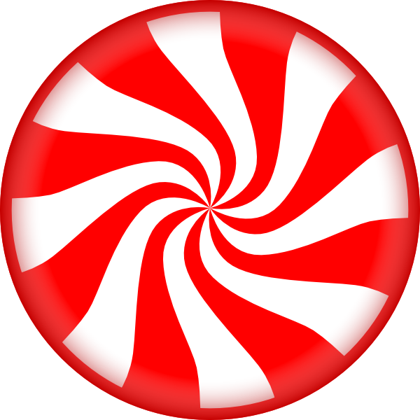 Peppermint candy clip art at