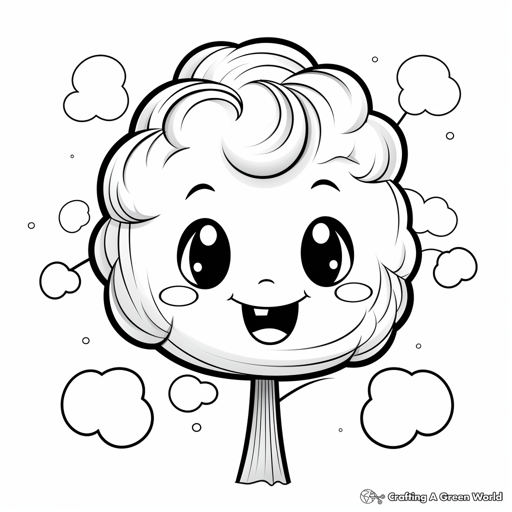 Candy coloring pages