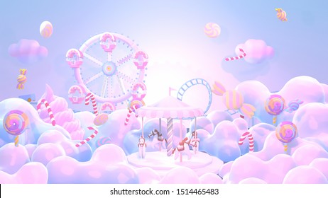 Candyland , Live Candyland , SYX193 Candyland, candyland background HD  wallpaper | Pxfuel