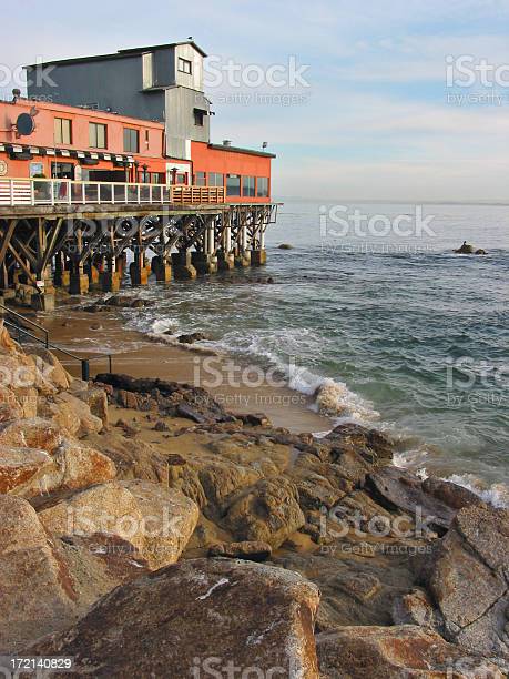 Cannery row stock photo