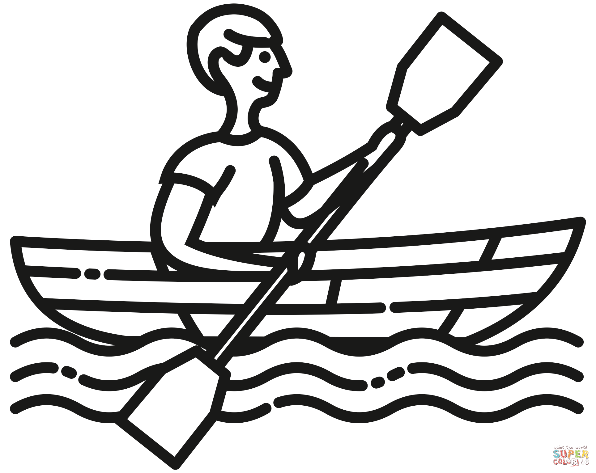 Row boat coloring page free printable coloring pages