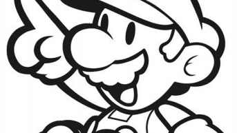 Artes para colorir de paper mario color splash podem ser baixadas gratuitamente em site da nintendo