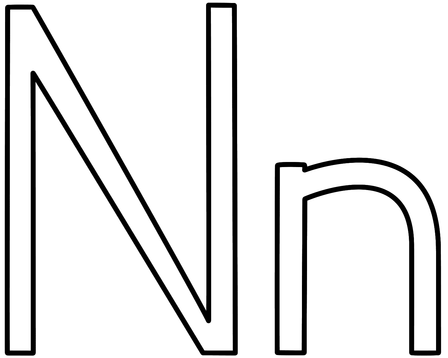 Letter n