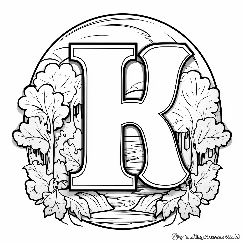 Letter h coloring pages