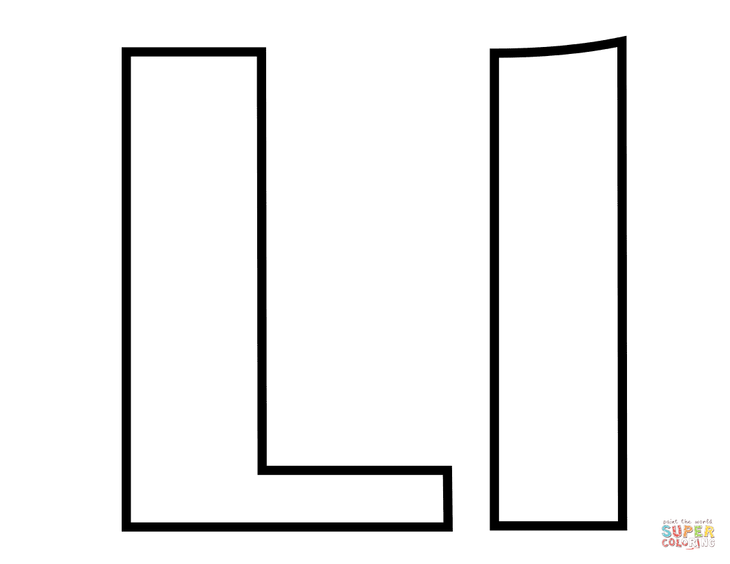 Classic letter l coloring page free printable coloring pages alphabet coloring pages letter a coloring pages alphabet letters to print