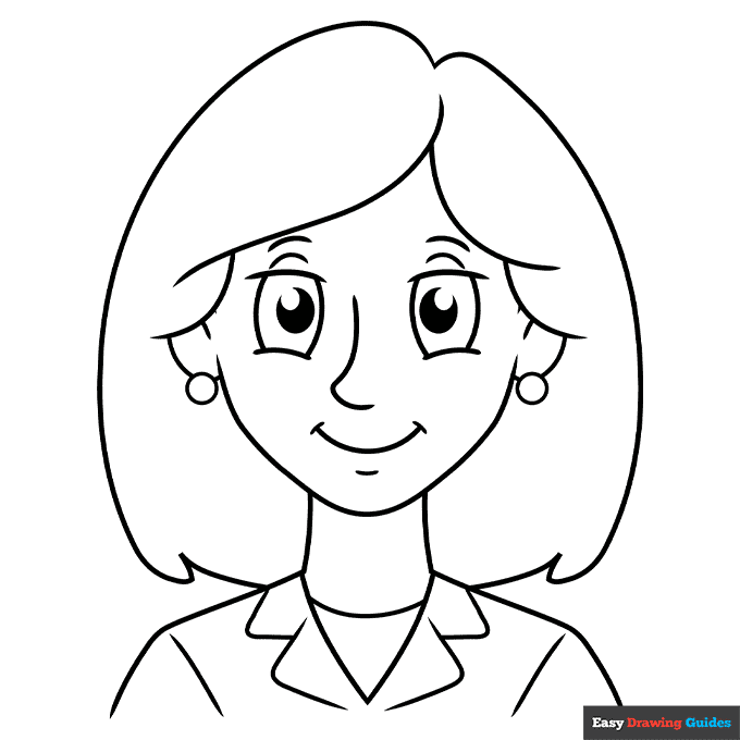 Free printable women coloring pages for kids
