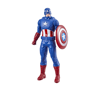 Captain america action figure unit â marvel vehicles and figurines jean coutu