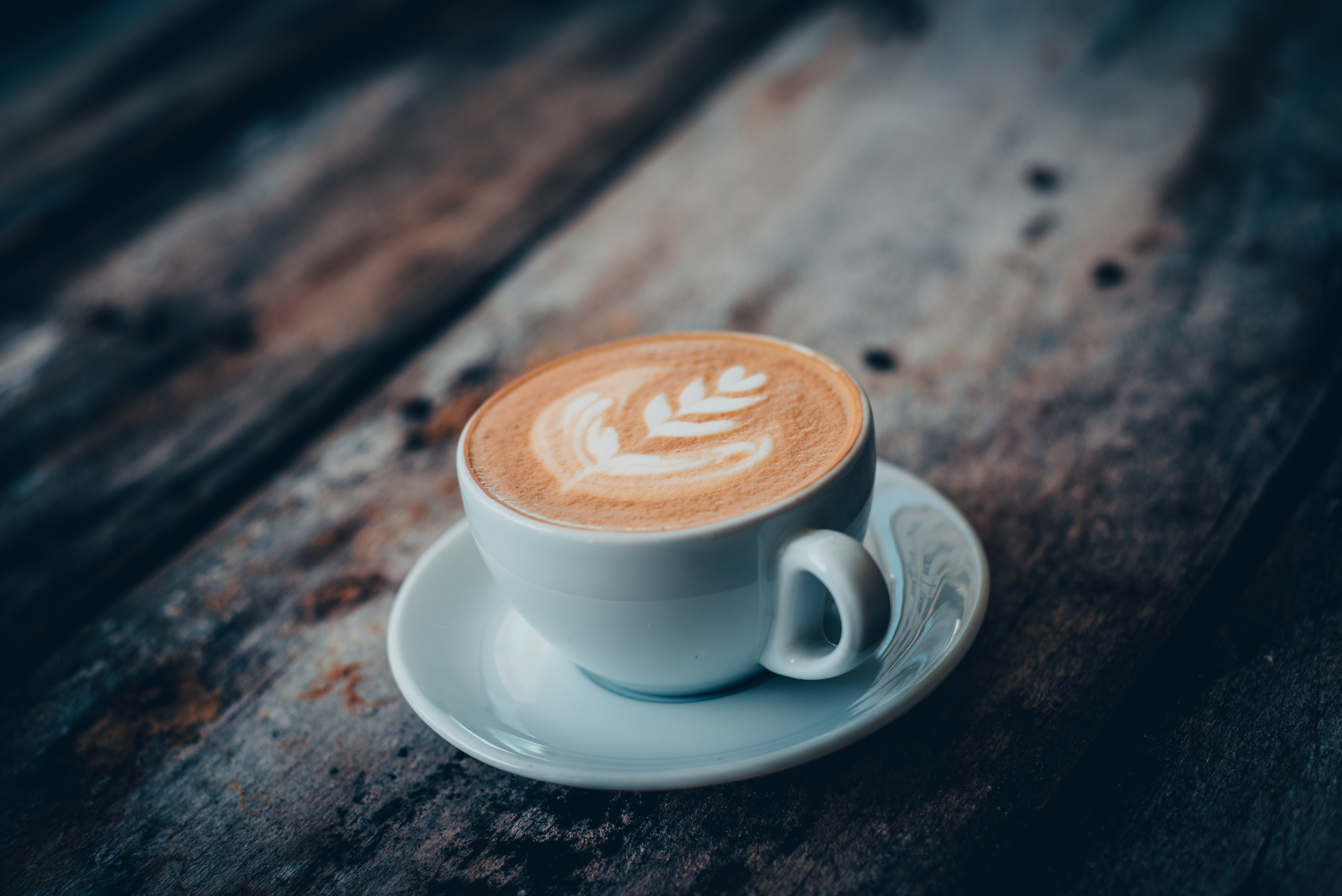 Cappuccino with heart decoration in milk … – License Images – 402521 ❘  StockFood