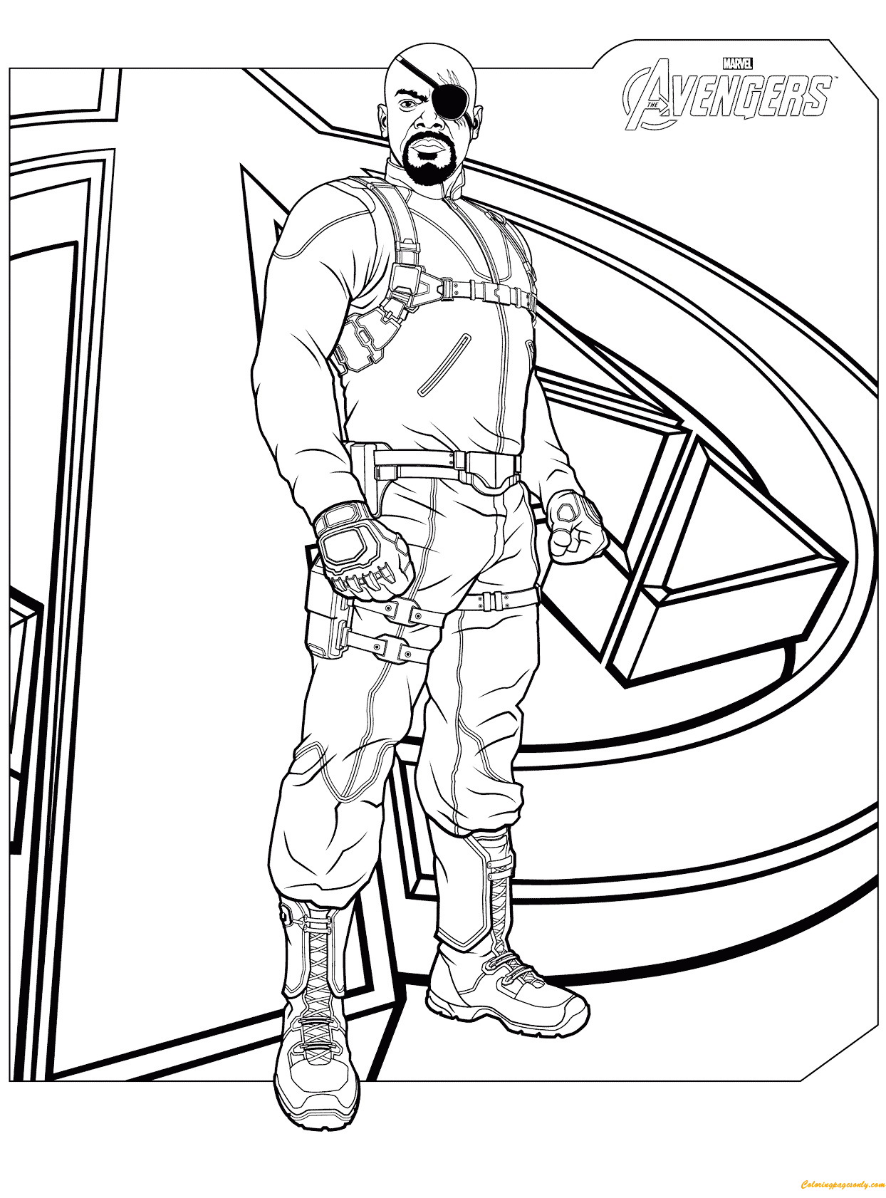 Avengers coloring pages