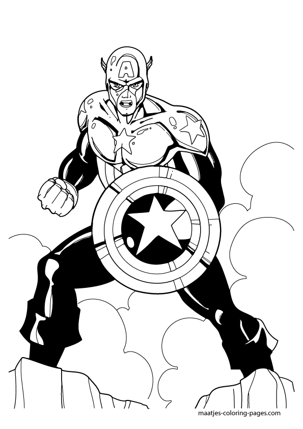 Captain america coloring pages captain america coloring pages avengers coloring pages cartoon coloring pages