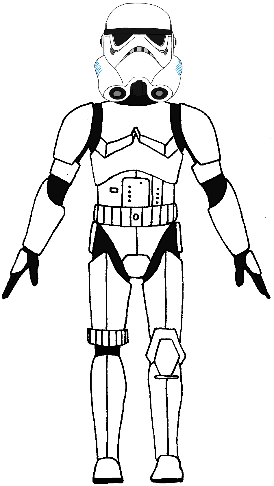 Clone trooper captain rex stormtrooper by historymaker on