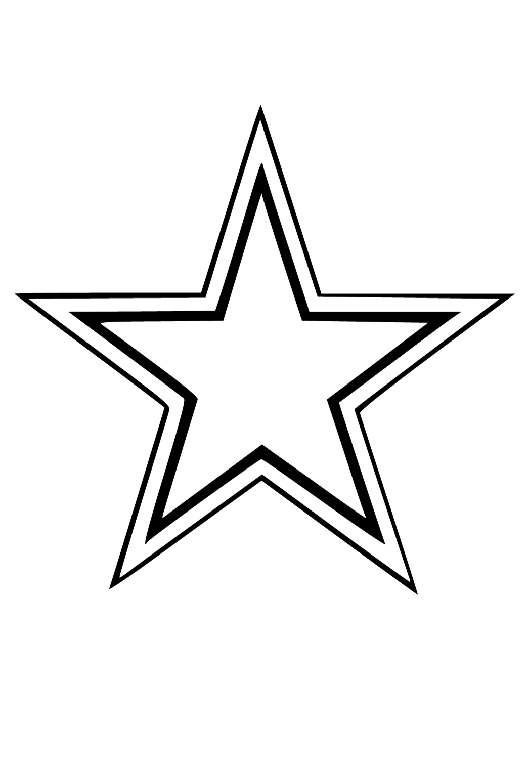 Free printable dallas cowboys star coloring page for adults and kids