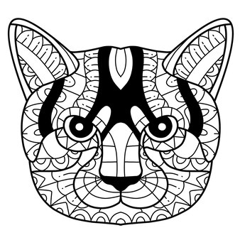 Page leopard coloring images