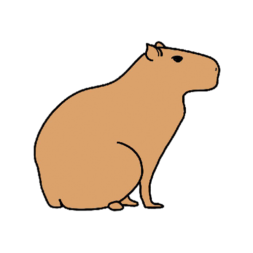 Capybara png transparent images