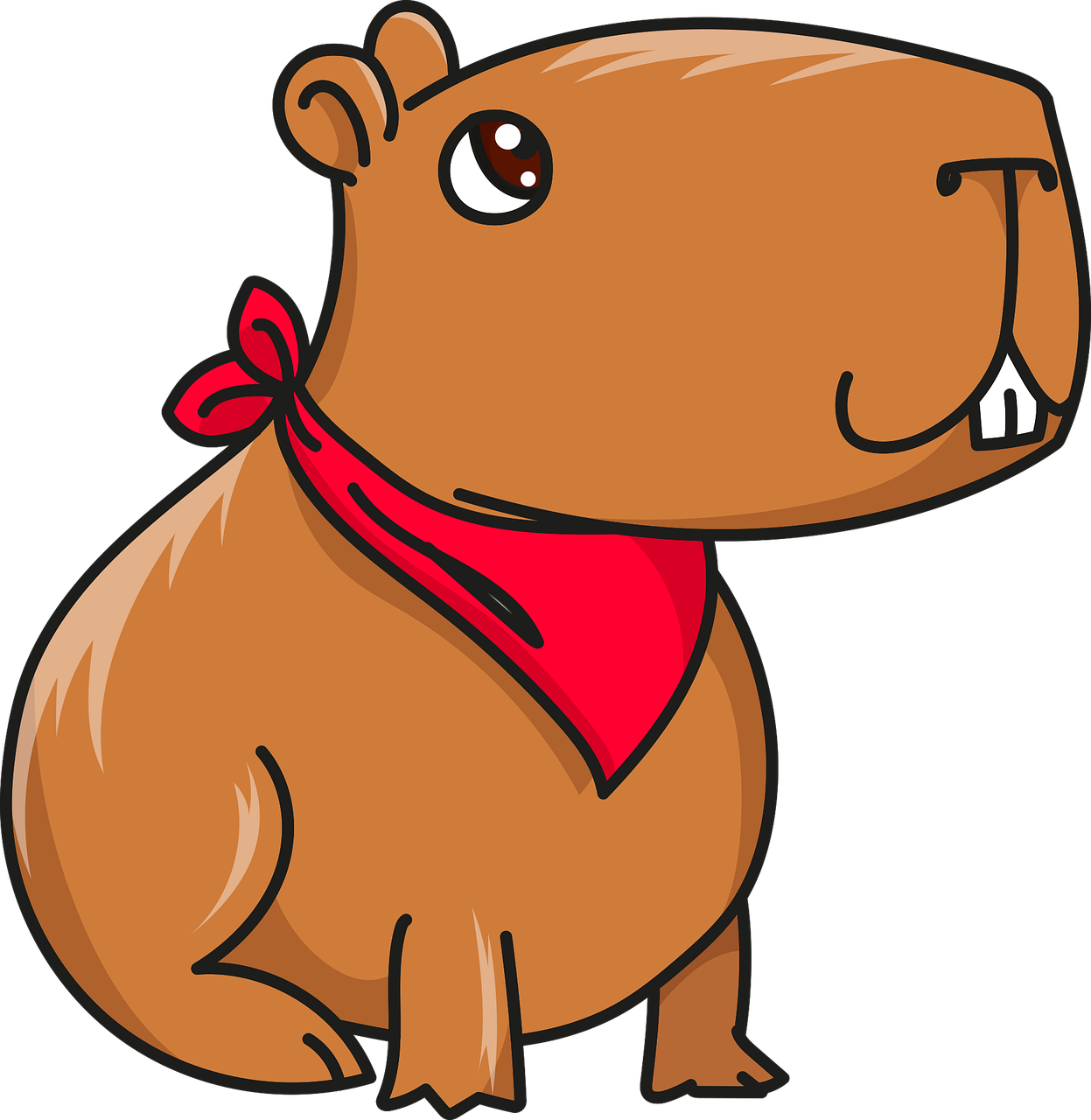 Capybara png transparent images