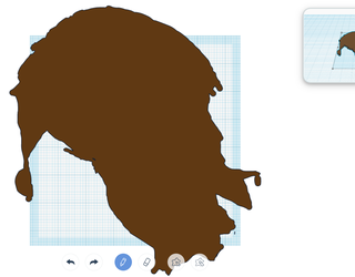 How to make a scribble portrait with tinkercad steps with pictures