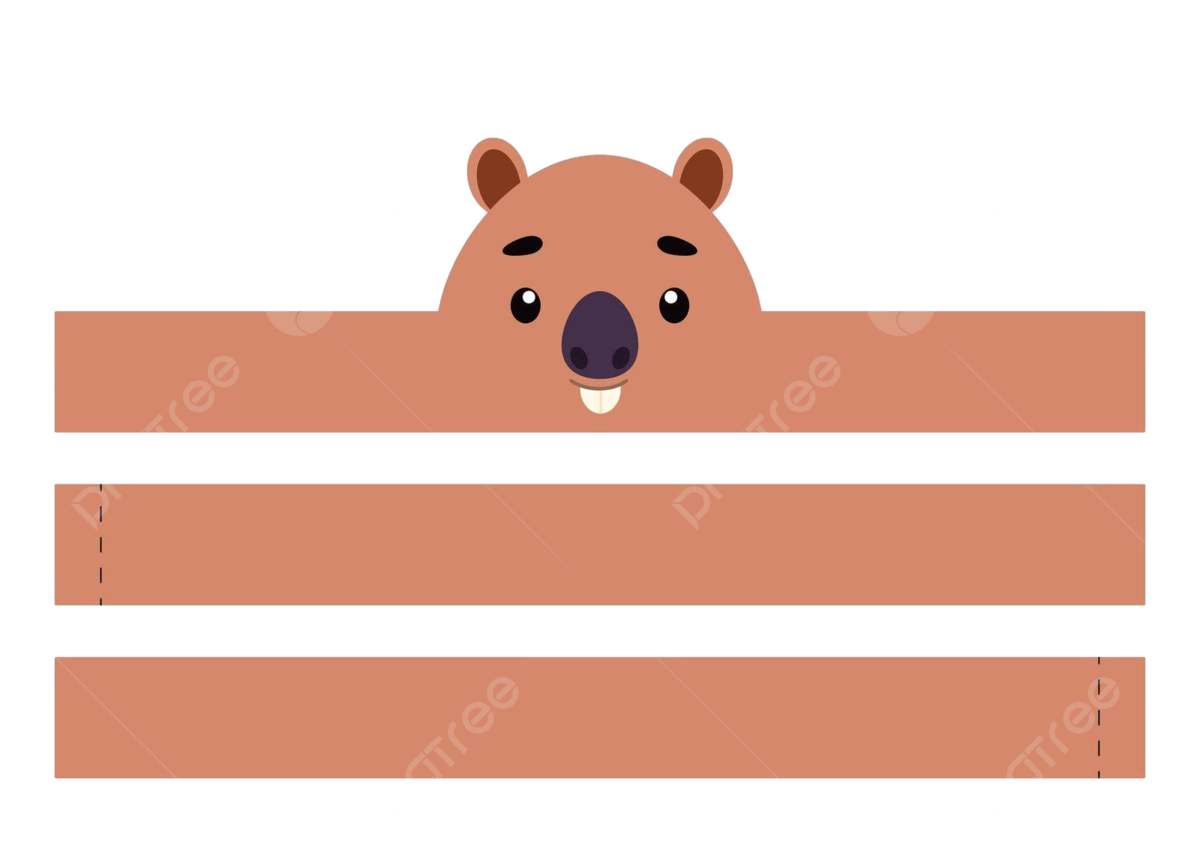 Capybara vector art png images free download on