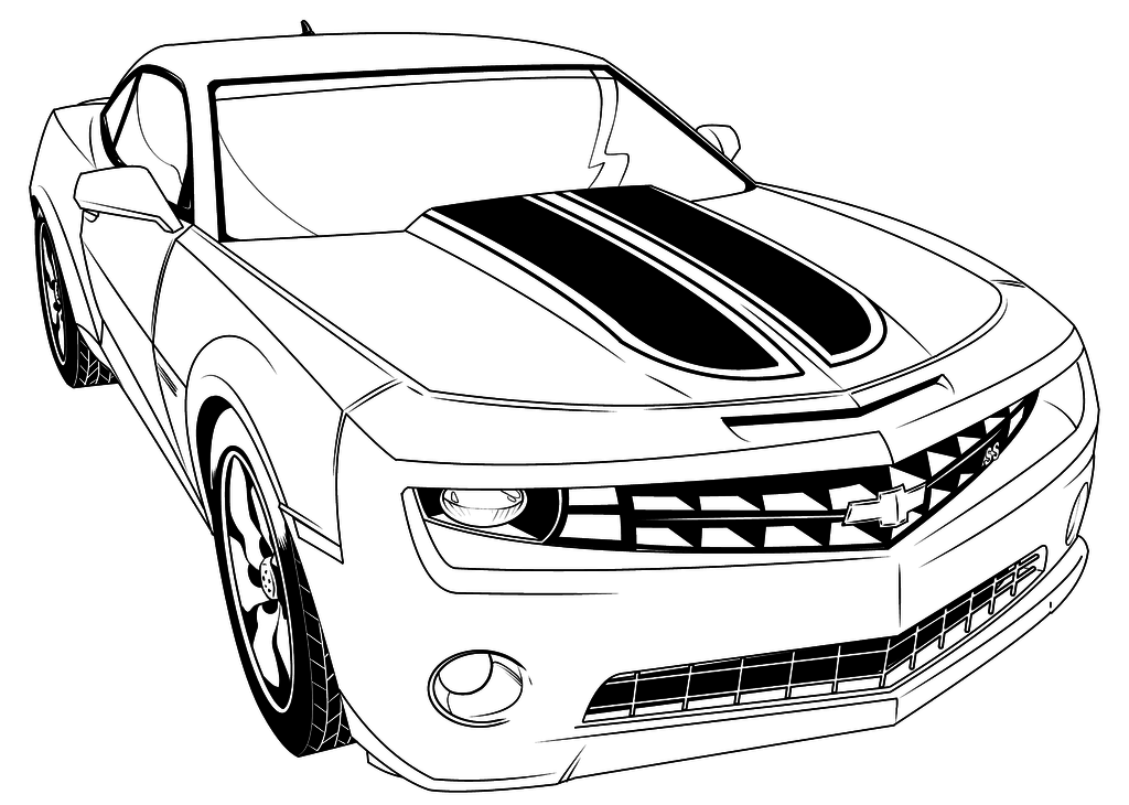 Bumblebee coloring pages