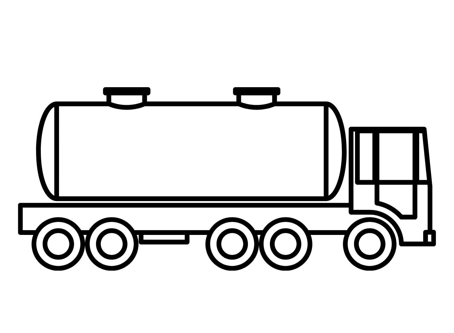 Tanker truck coloring pages printable for free download