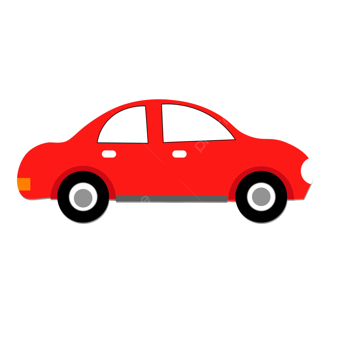 Small car color red white black and orange red car car small car clipart png and vector with transparent background for free download