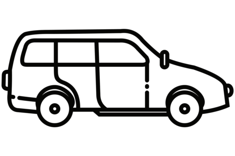 Station wagon coloring page free printable coloring pages