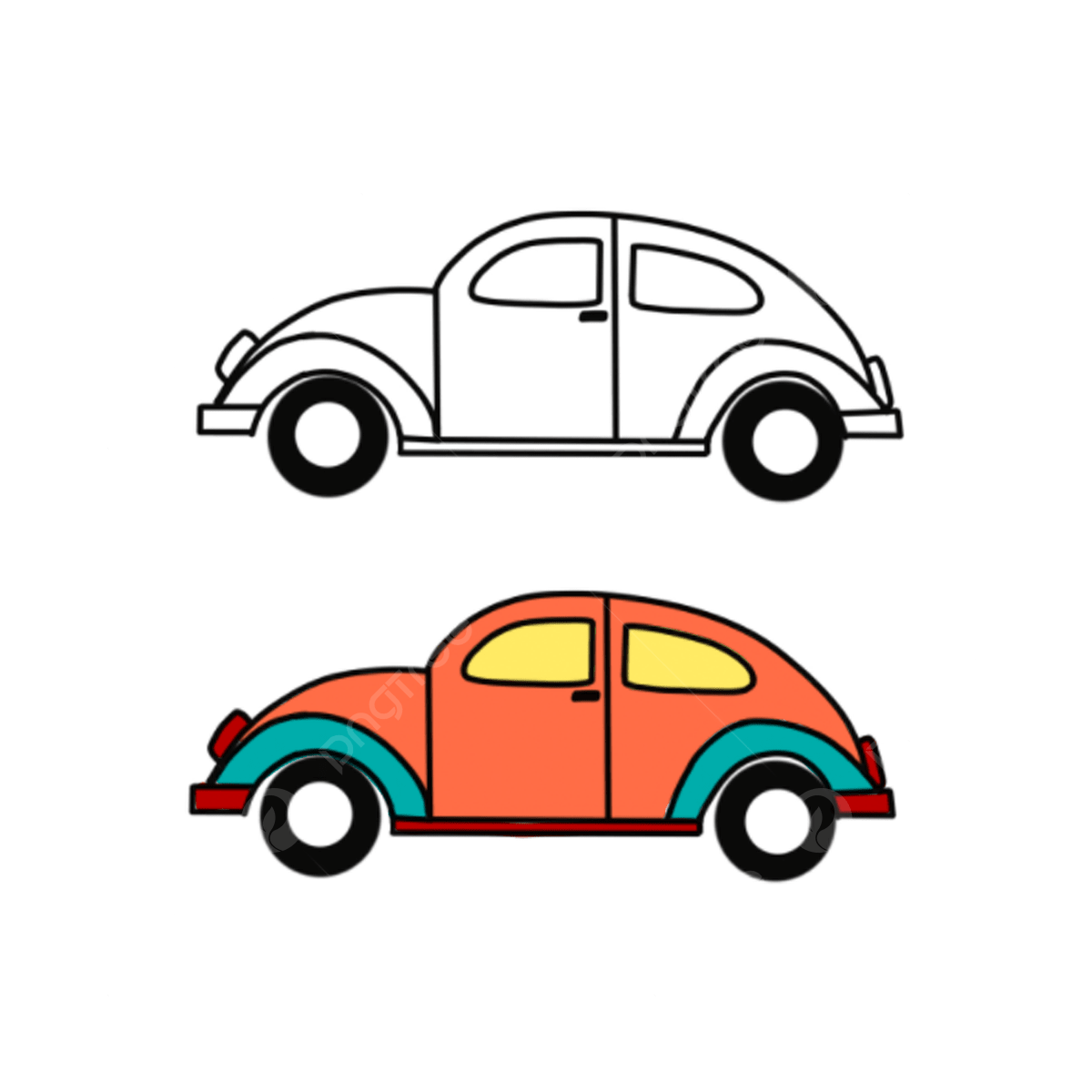 Car simple stroke png transparent images free download vector files