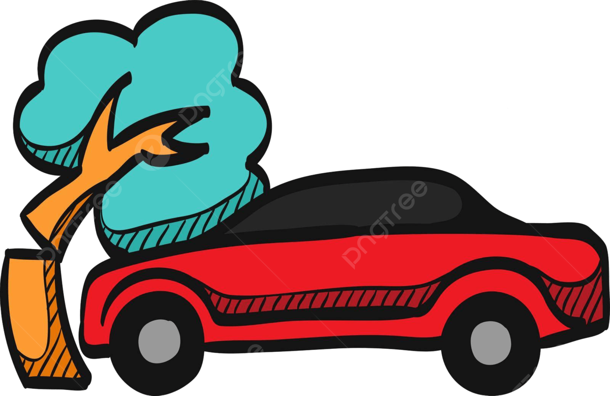 Car crash with tree icon png images vectors free download