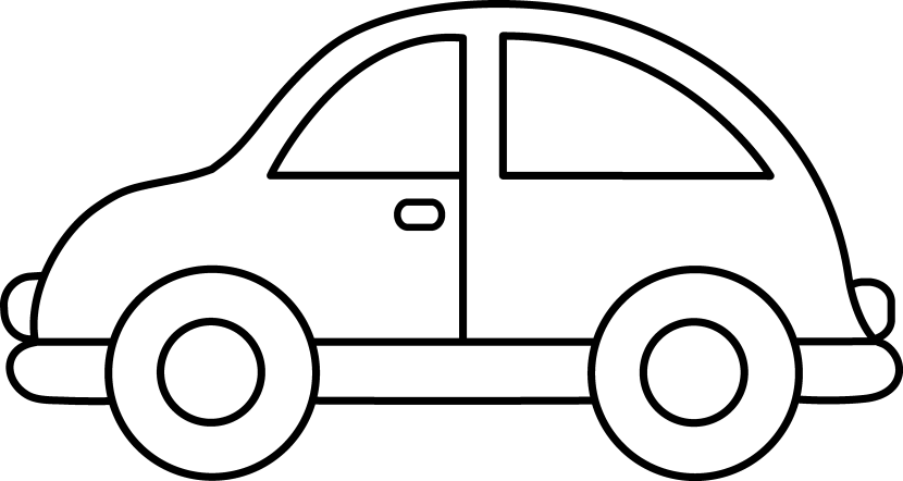 Car drawing kids easy coloring pages cars coloring pages