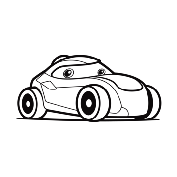 Cartoon car coloring page from cars outline sketch drawing vector car drawing cartoon drawing wing drawing png and vector with transparent background for free download