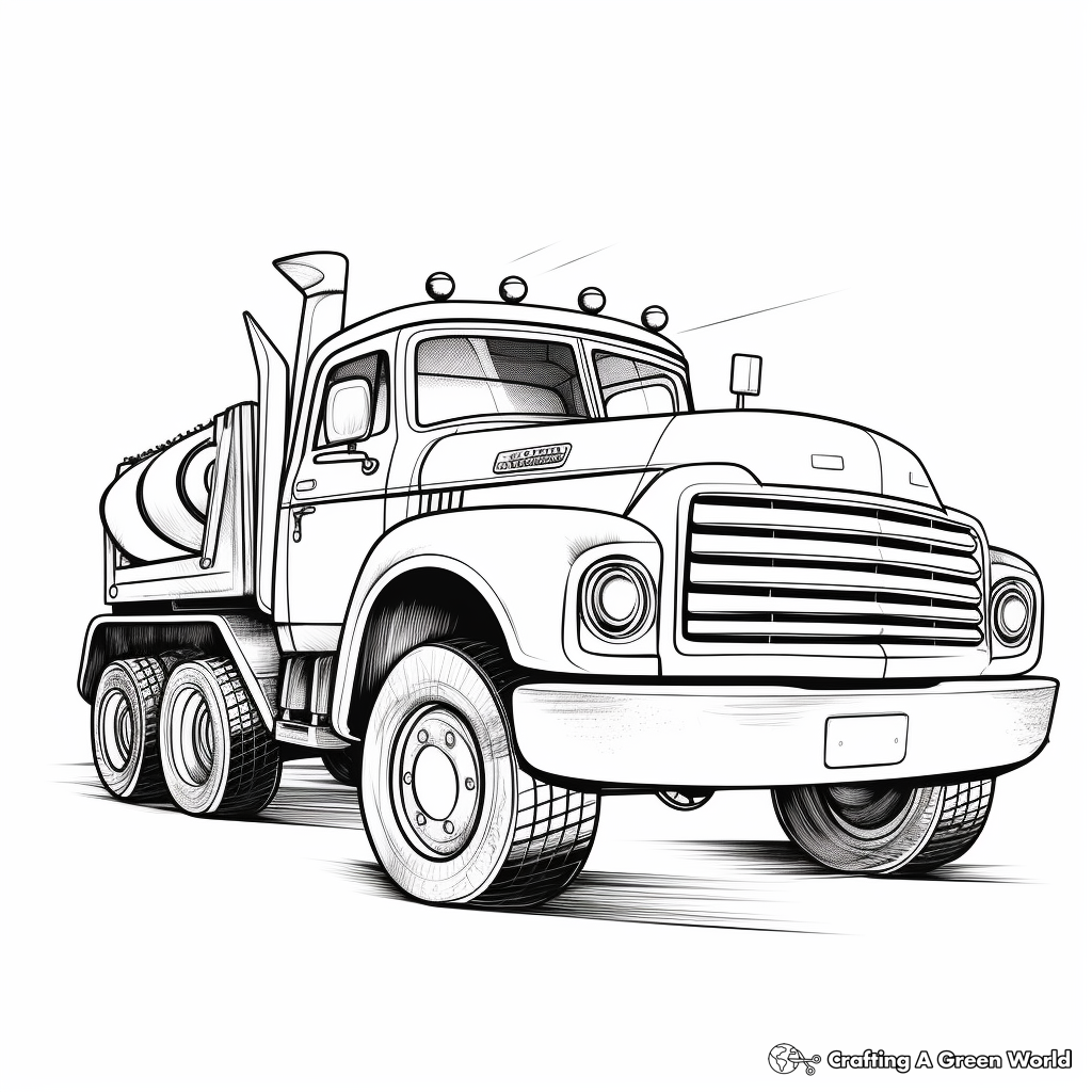 Cars and trucks coloring pages