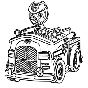 Wild cat paw patrol coloring pages printable for free download