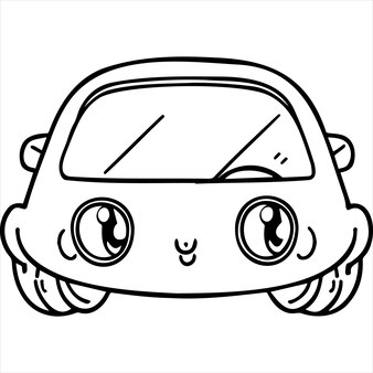 Page easy cars coloring pages images