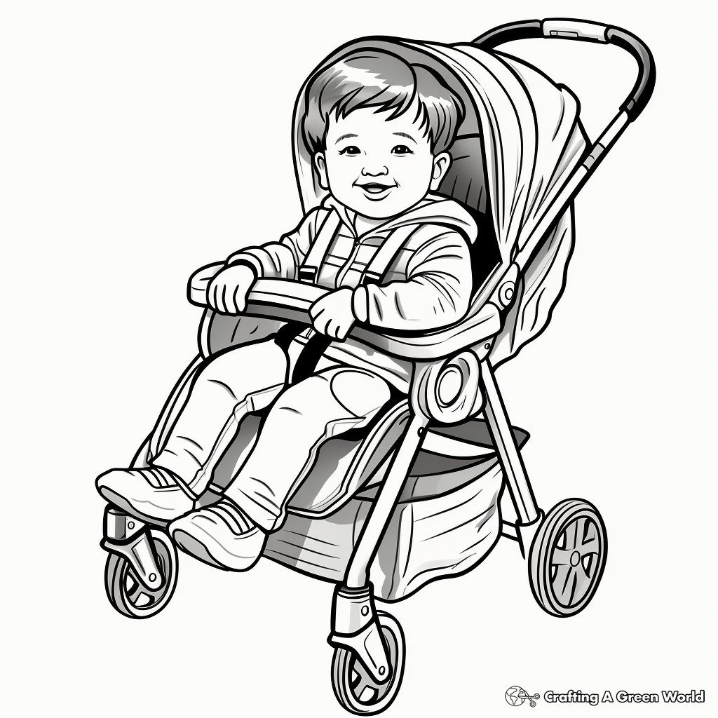 Baby coloring pages