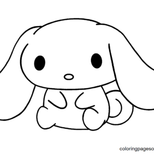 Cinnamoroll coloring pages printable for free download