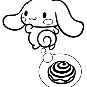 Cinnamoroll coloring pages printable for free download