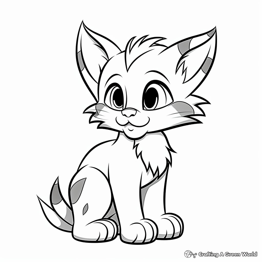 Wildcat coloring pages