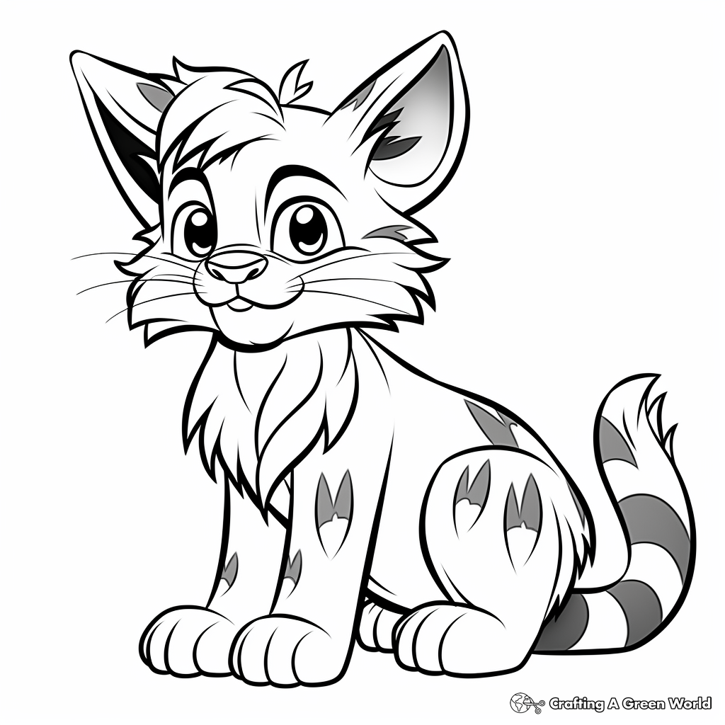 Wildcat coloring pages