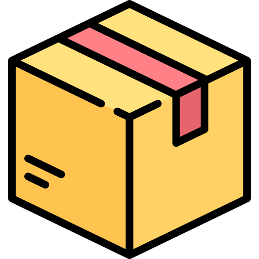 Box special lineal color icon