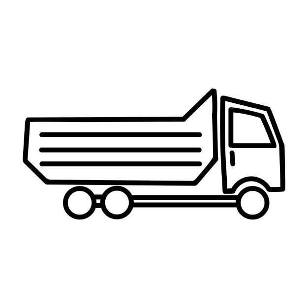 Page moving truck outline images