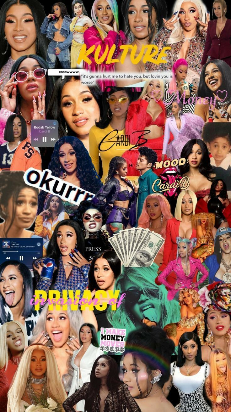 Wallpaper collages cardi b hood wallpapers celebrity wallpapers in cardi b celebrity wallpapers hood wallpapers