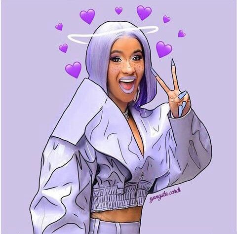 Cartoon cardi cardi b photos cardi b pictures of cardi b