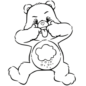 Care bears coloring pages printable for free download