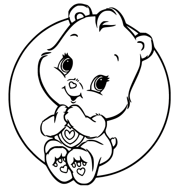 Care bears coloring pages