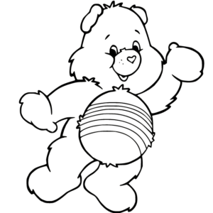 Care bears coloring pages printable for free download