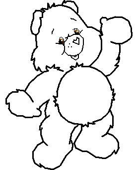 Care bears drawing at free download